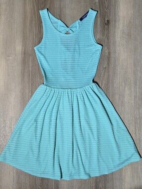 Ocean Drive Turquoise Ribbed Tank